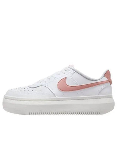 Court Vision Alta Leather W White Red Stardust DZ5394 102 - NIKE - BALAAN 2