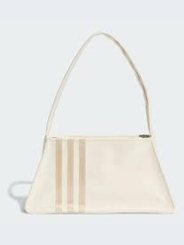 Glossy PU Leather Shoulder Bag Wonder White - ADIDAS - BALAAN 3