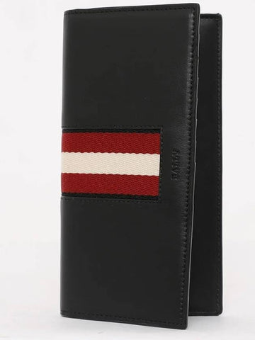 Domestically Haru BALIRO HP F100 Striped Long Wallet - BALLY - BALAAN 1