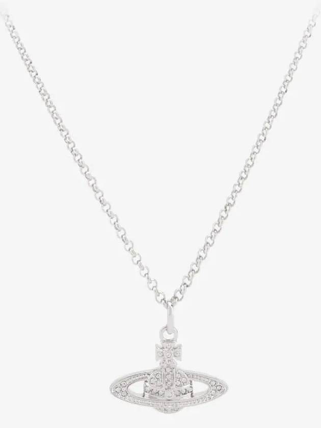 Mini Bas Relief Pendant Necklace Silver - VIVIENNE WESTWOOD - BALAAN 3