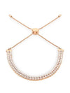 Subtle Crystal Bracelet Rose Gold - SWAROVSKI - BALAAN 2