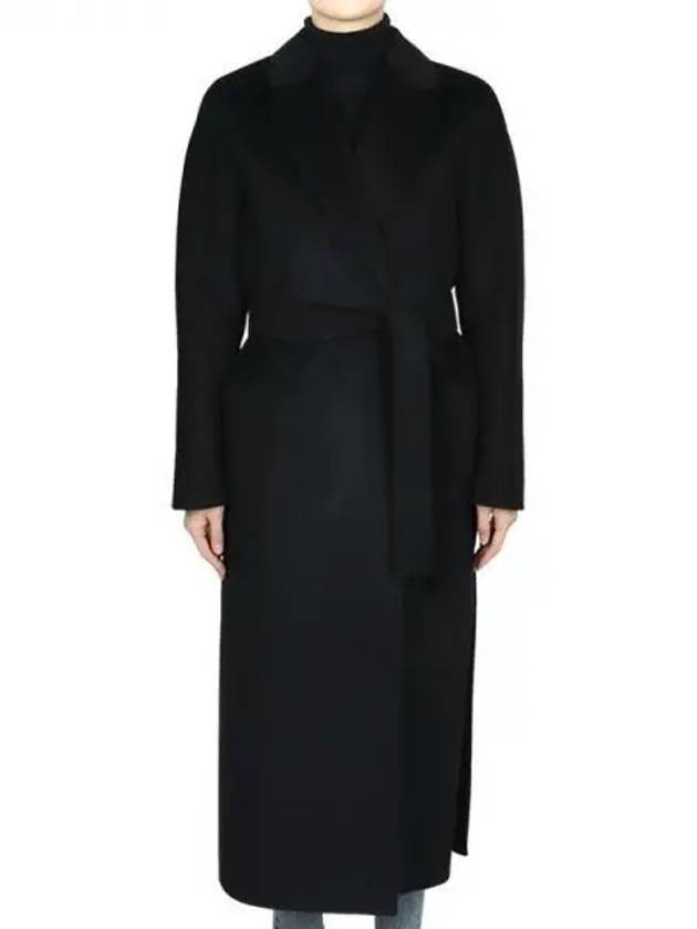 Amore Wool Single Coat Black - MAX MARA - BALAAN 2