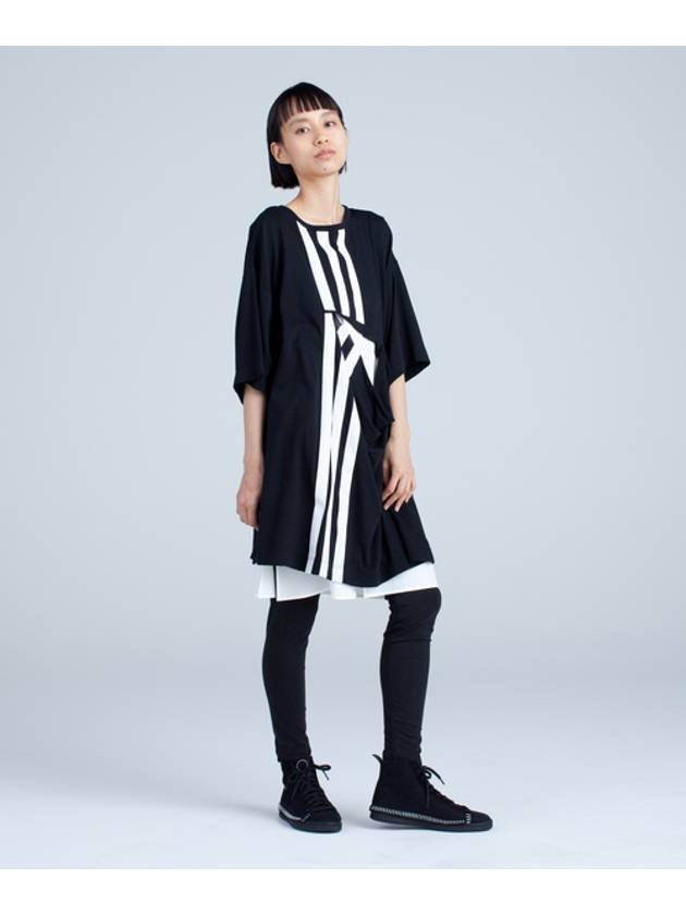 Yohji Yamamoto Y 3 Stripe Layered T Shirt - Y-3 - BALAAN 8