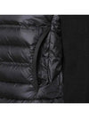 TRICOT Padded Wool Cardigan Black - MONCLER - BALAAN 7