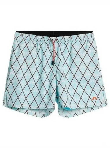 Novia Print Pro Pack Golf Shorts Geo Atomizer - J.LINDEBERG - BALAAN 1