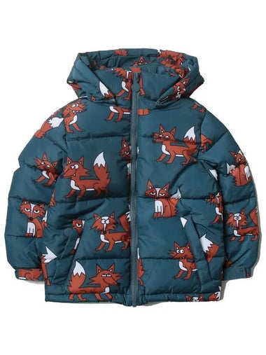 Kids All Over Fox Padding Jacket 8R2O57 Z0617 619MC - STELLA MCCARTNEY - BALAAN 1