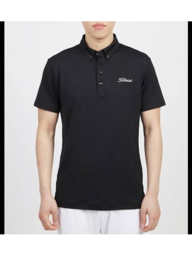 Short Sleeve T Shirt TLTMS131JBK Black - TITLEIST - BALAAN 1