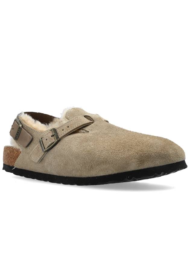 Birkenstock Shoes Tokio Inside Shearling, Women's, Beige - BIRKENSTOCK - BALAAN 4