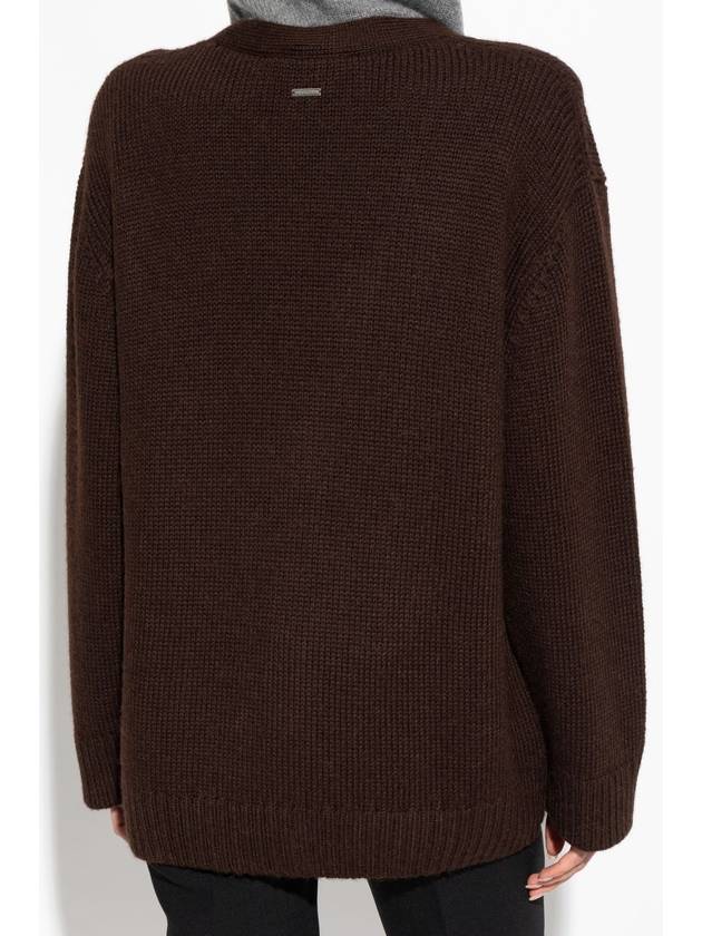 Dsquared2 Wool Cardigan, Women's, Brown - DSQUARED2 - BALAAN 4