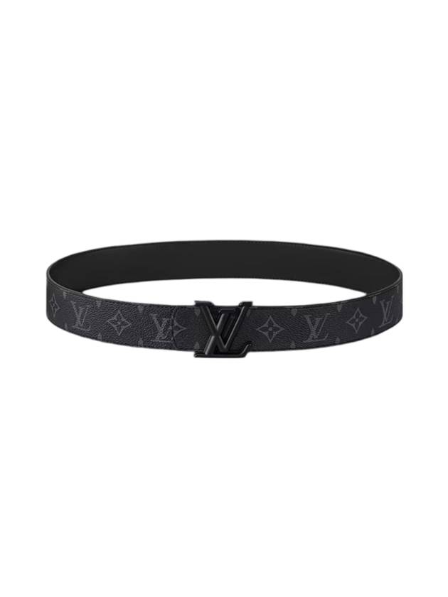 LV Dimension 40mm Reversible Leather Belt Black - LOUIS VUITTON - BALAAN 1