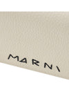 Leather Half Wallet Ivory - MARNI - BALAAN 7