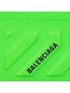 Logo Grain Card Wallet Green - BALENCIAGA - BALAAN 5