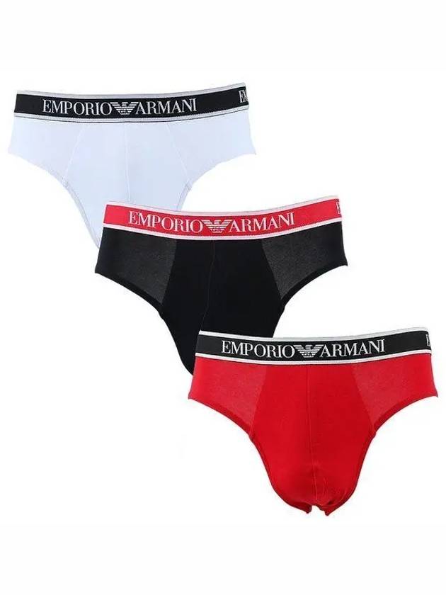 Men's Cotton Triangle Panties 3 Pack - EMPORIO ARMANI - BALAAN 2