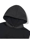 Shirring sleeveless hood black - PHOS333 - BALAAN 4