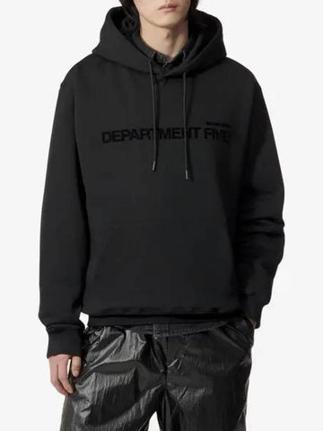 DEPARTMENT FIVE Logo Hood Black UF5092FF0024000PF2999 - DEPARTMENT 5 - BALAAN 1