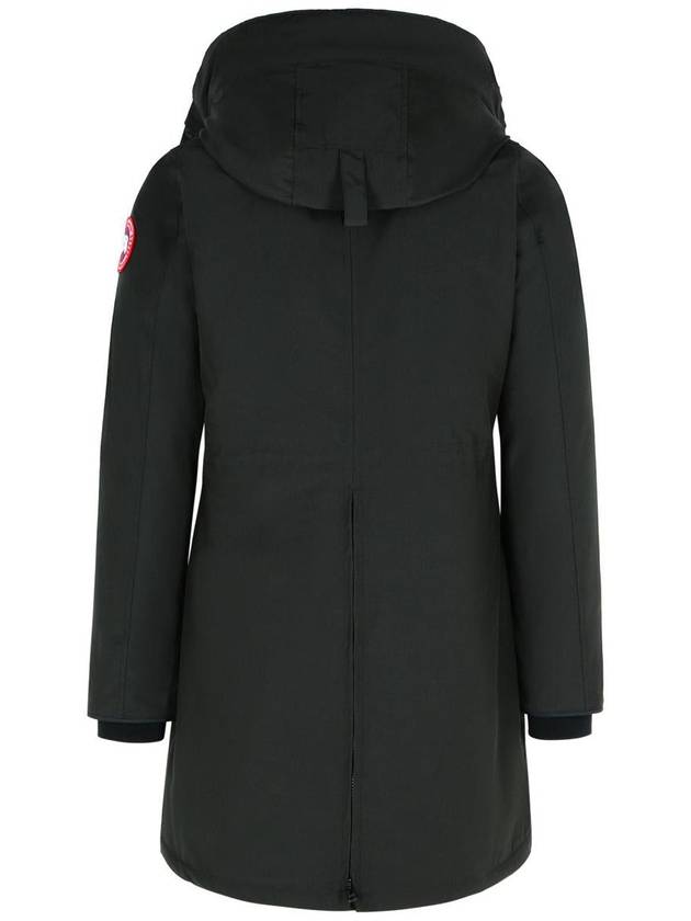 Rossclair Hooded Padding Black - CANADA GOOSE - BALAAN 4