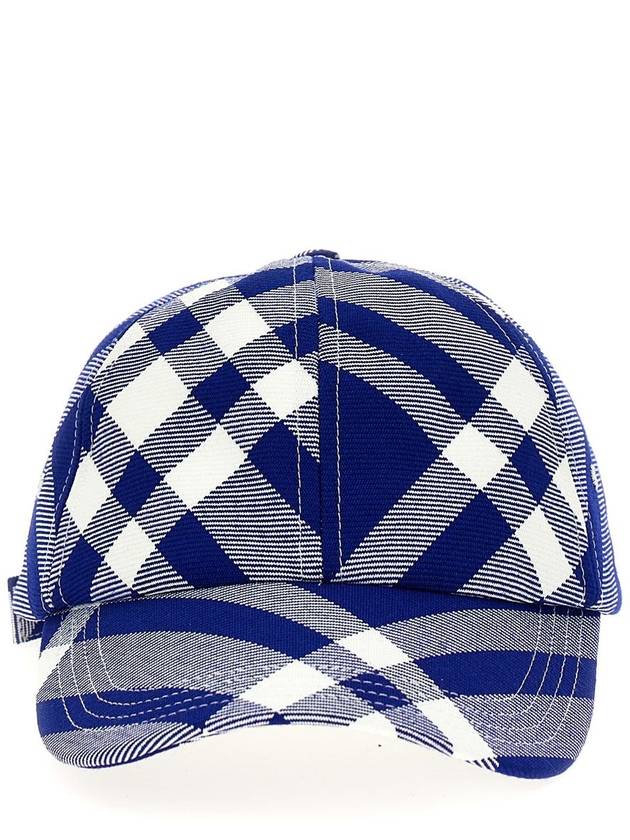 Check Ball Cap Blue - BURBERRY - BALAAN 2