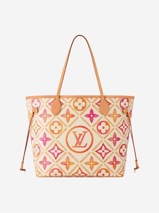 Neverfull MM Tote Bag Coral - LOUIS VUITTON - BALAAN 1