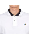 Classic ORB Logo Polo Shirt White - VIVIENNE WESTWOOD - BALAAN 8