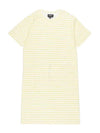 Rio Striped Short Dress Yellow - A.P.C. - BALAAN 1