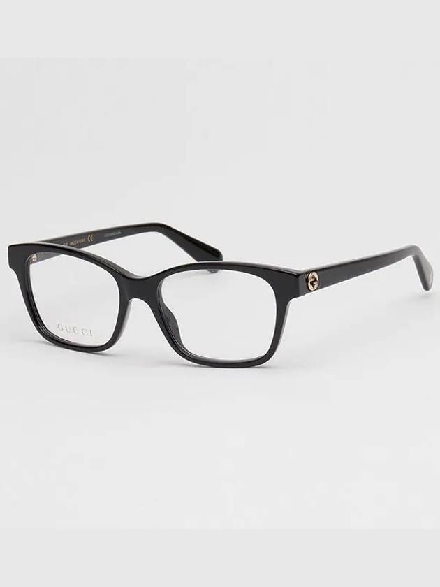 Eyewear Rectangular Acetate Eyeglasses Black - GUCCI - BALAAN 2