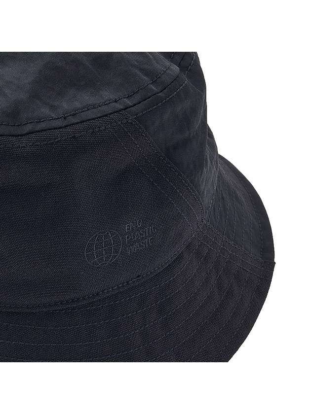 Embroidered Logo Bucket Hat Black - Y-3 - BALAAN 10