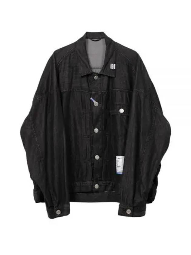 Cotton Tencel Denim Jacket Black - MIHARA YASUHIRO - BALAAN 2