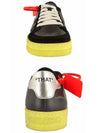 Men's Logo Vintage 20 Sneakers Black Yellow - OFF WHITE - BALAAN 7