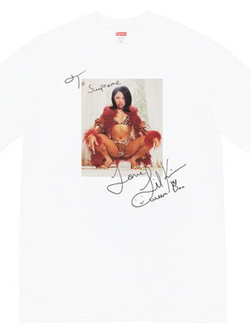 LIL KIM Tshirt White - SUPREME - BALAAN 1