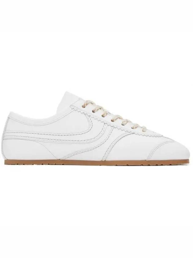 White Leather Sneakers 242358M237001 271421 1148910 - DRIES VAN NOTEN - BALAAN 1