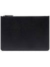 Stitch Zipper Clutch Bag Black - MAISON MARGIELA - BALAAN 5