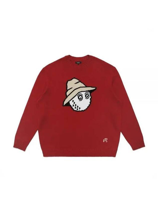 Health SeekersGolfers Putter Boy Bucket Sweater RED M3313LKT07RED - MALBON GOLF - BALAAN 1