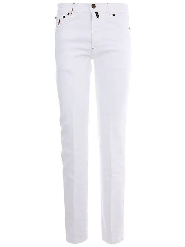 22FW UPNJSM J0317B 01 Icon Organic Cotton Denim Pants - KITON - BALAAN 2