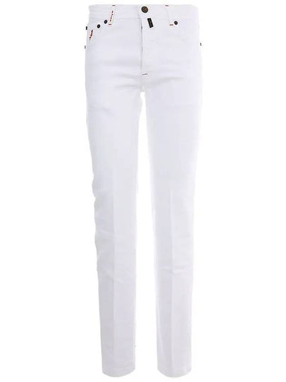 22FW UPNJSM J0317B 01 Icon Organic Cotton Denim Pants - KITON - BALAAN 2