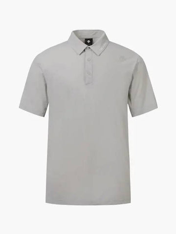 GOLF Men s Woven Short Sleeve T Shirt DP21MFTS47 - DESCENTE - BALAAN 1