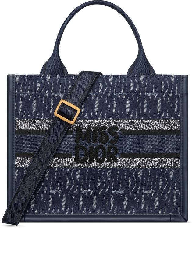 Small Book Tote Bag Blue - DIOR - BALAAN 1