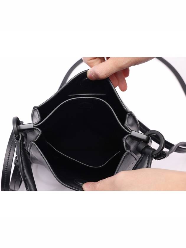 Margit Leather Small Hobo Shoulder Bag Black - PRADA - BALAAN 7