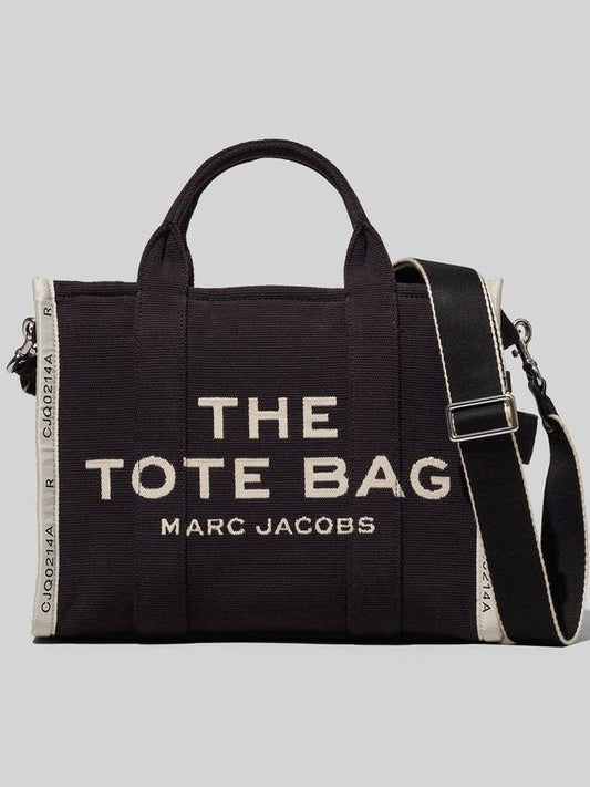 Jacquard Traveler Small Tote Bag Black - MARC JACOBS - BALAAN 2