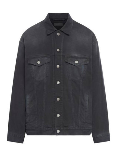 Sunbleached Denim Jacket Black - BALENCIAGA - BALAAN 1