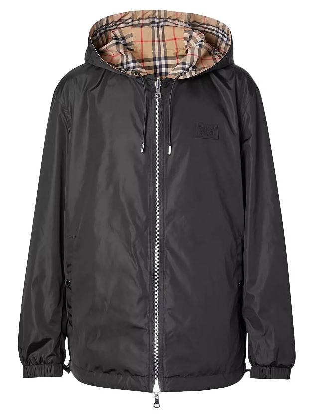 Reversible Vintage Check Hooded Jacket Archive Beige - BURBERRY - BALAAN 2