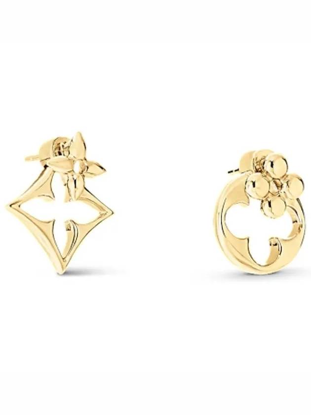 Flowergram Earrings Gold - LOUIS VUITTON - BALAAN 3