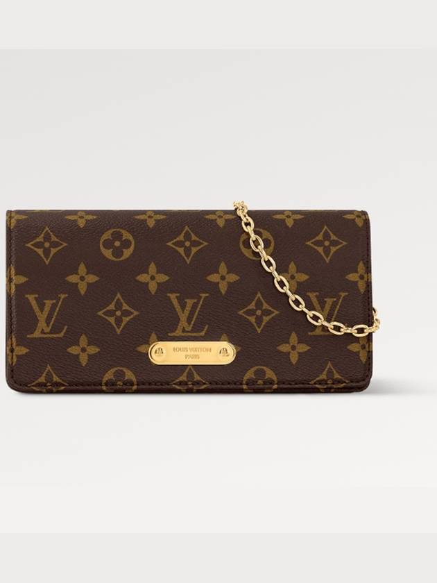 Lily Monogram Chain Shoulder Bag Brown - LOUIS VUITTON - BALAAN 3