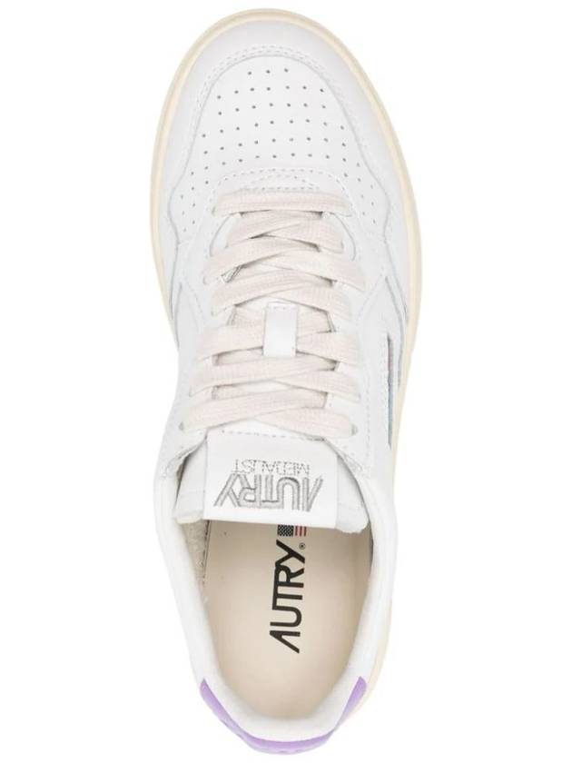 Medalist Lila Tab Low Top Sneakers White - AUTRY - BALAAN 5