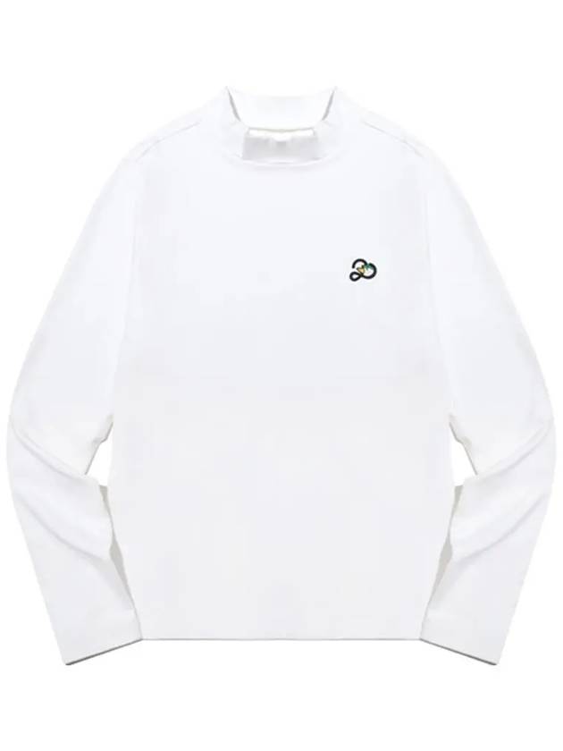 Logo point brushed base layer t-shirt WHITE - 20THHOLE - BALAAN 2