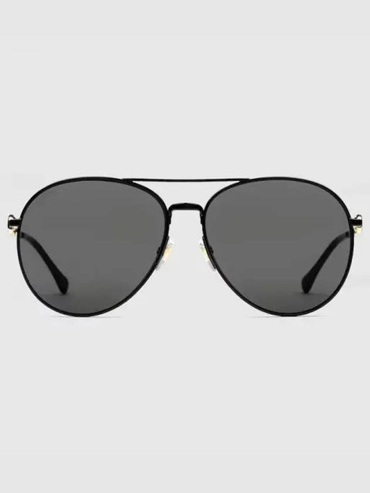 Eyewear Aviator Sunglasses Gray - GUCCI - BALAAN 2