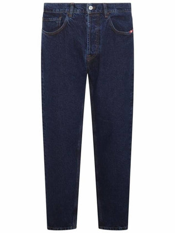 Amish Jeremiah Men's Logo Straight Denim Jeans Jeans AMU0422372999 - AMISH - BALAAN 1