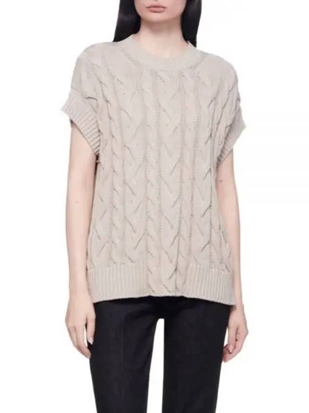 Eric Vest Knit Top Neutrals - MAX MARA - BALAAN 2