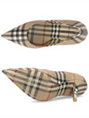 Vintage Check Point Toe Pumps Heel Archive Beige - BURBERRY - BALAAN.