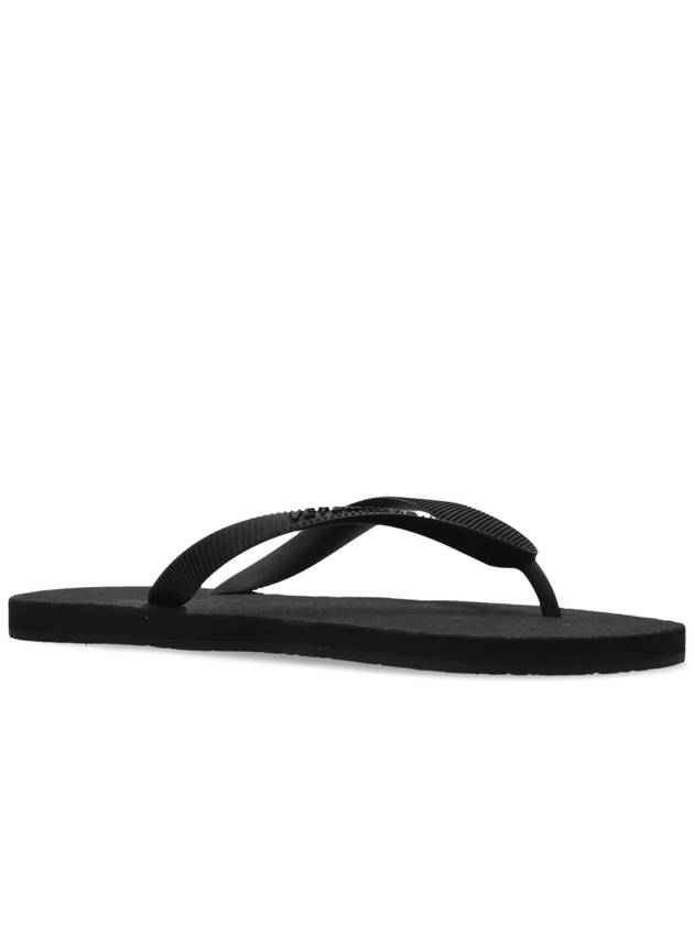 VETEMENTS Flip-flops With Logo, Women's, Black - VETEMENTS - BALAAN 4