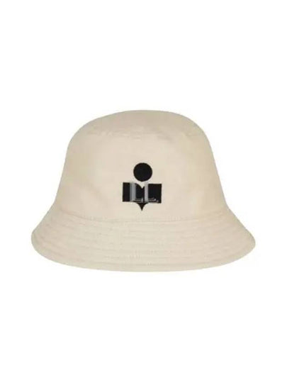 Hailey Embroidered Logo Bucket Hat Ecru - ISABEL MARANT - BALAAN 2